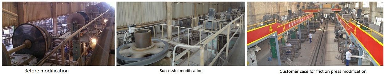 Friction presses modification